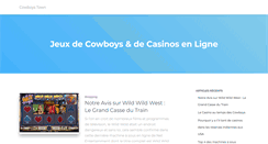 Desktop Screenshot of cowboystown.com
